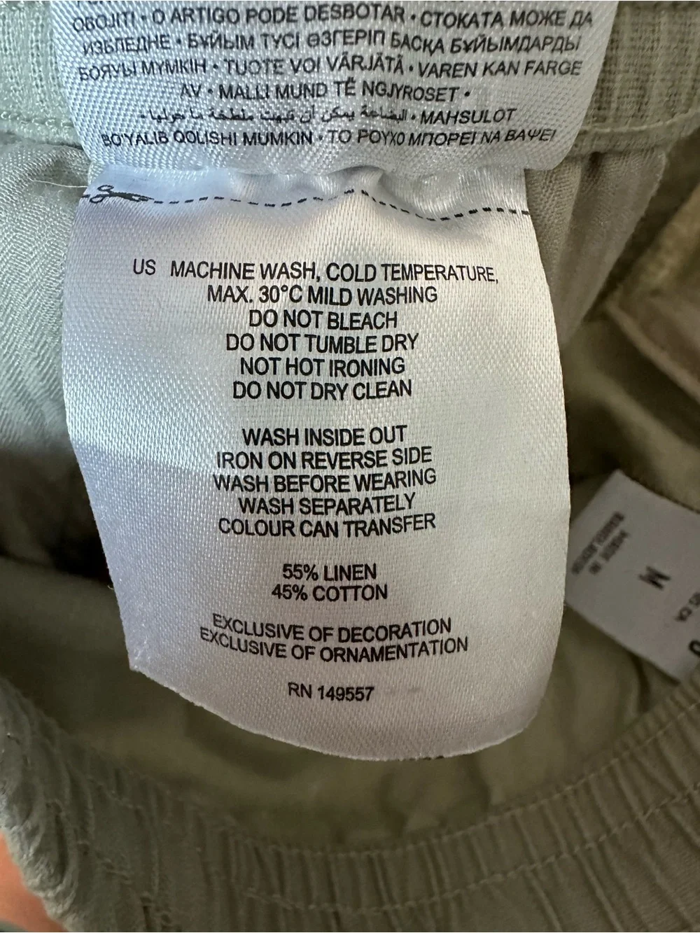 SMOG lightweight linen